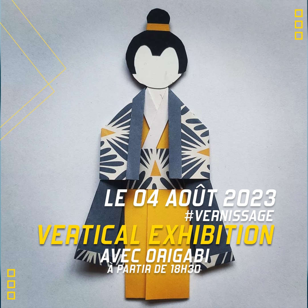 VA Exhibition avec Origabi à Vertical'Art Paris Pigalle vendredi 4 août