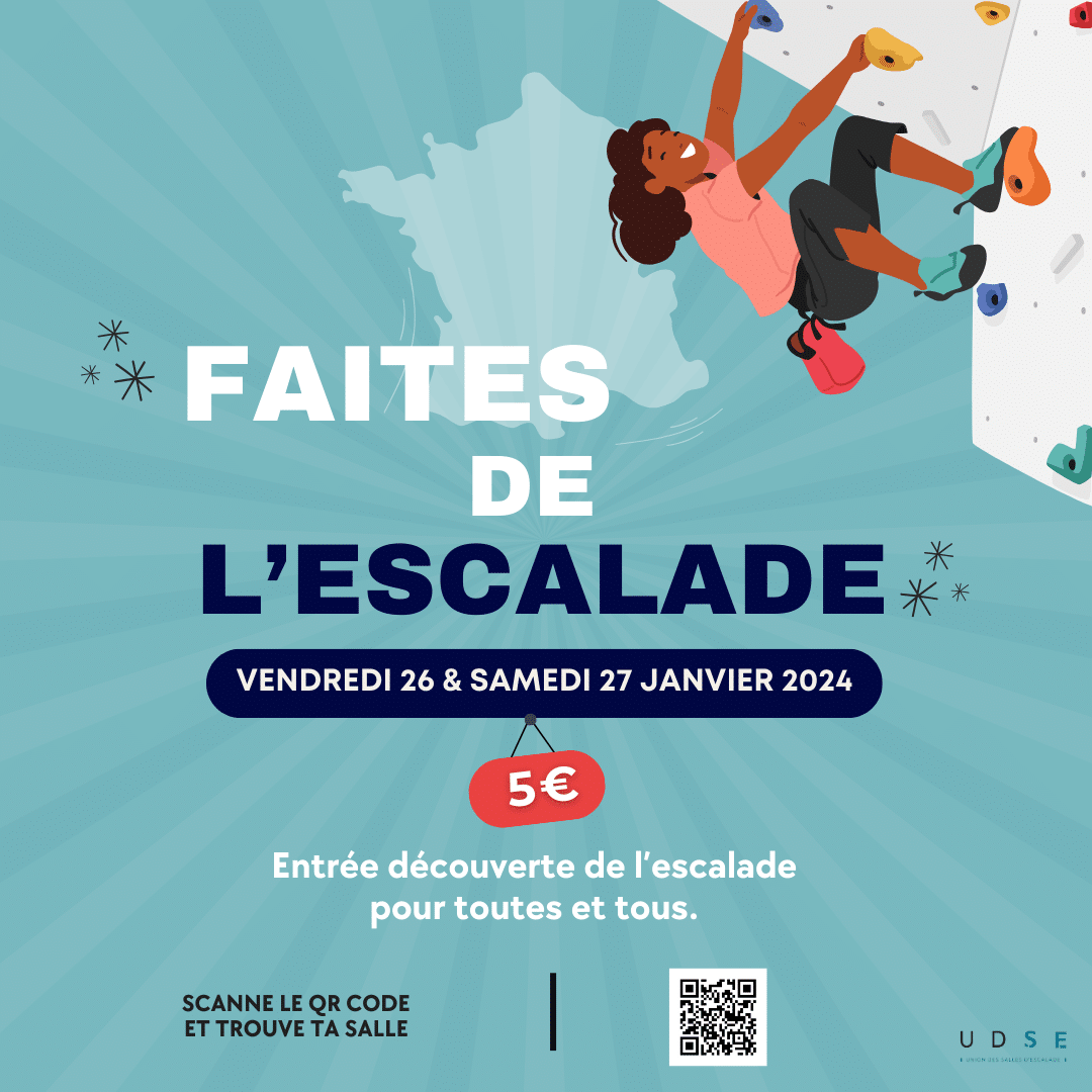 Faites de l'escalade à Vertical'Art Paris Pigalle les 26 et 27 janvier