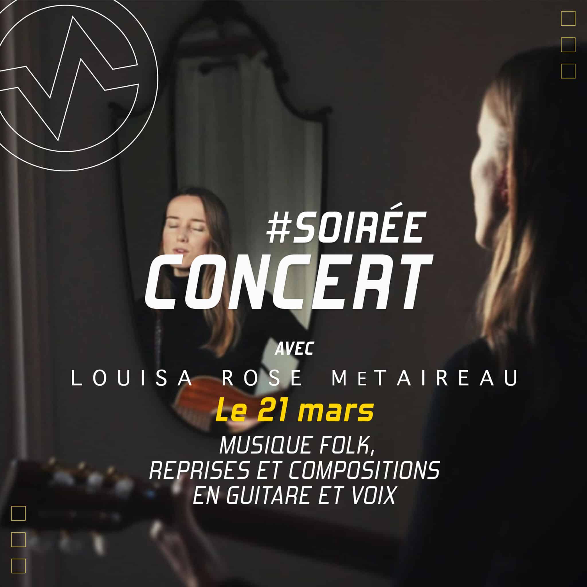 Concert de Louisa Rose Métaireau à Vertical'Art Pigalle le jeudi 21 mars